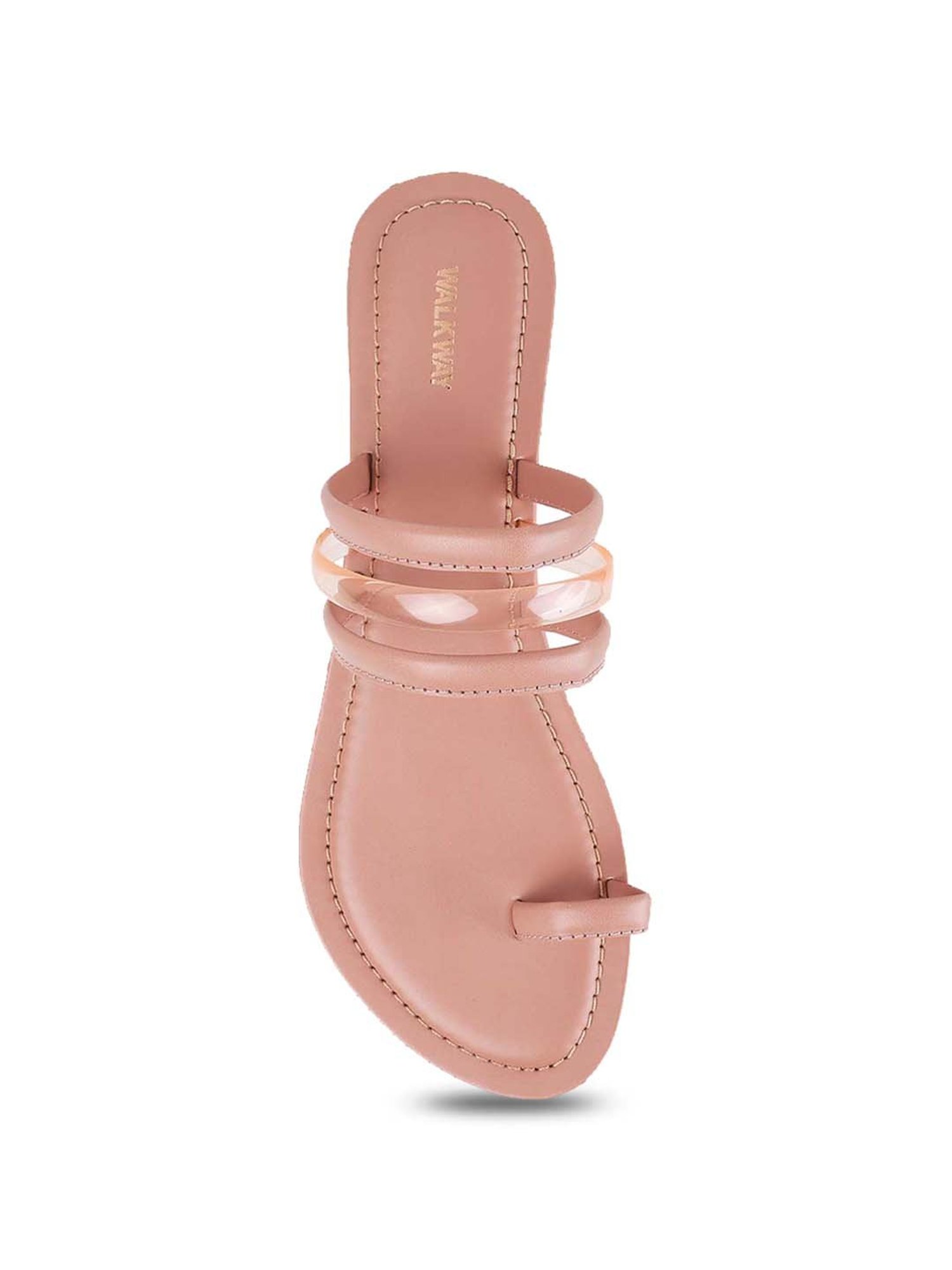 Walkway Women's Peach Toe Ring Sandals