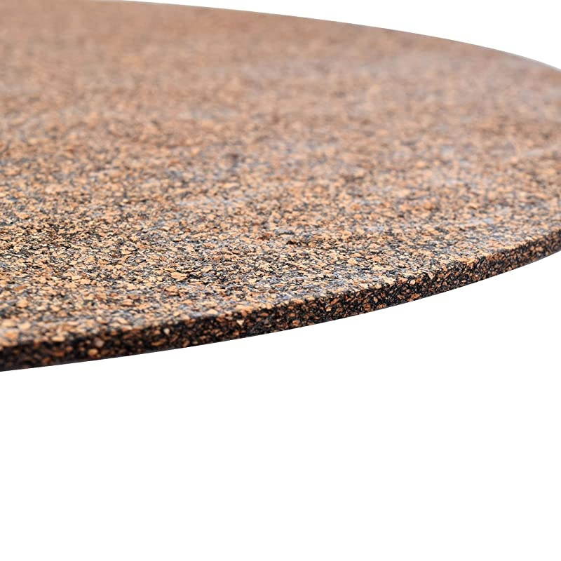 Hi-Fi Cork & Rubber Record Mat - 3mm thick for Universal to All LP(Brown)