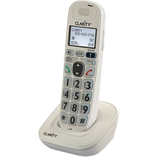 Clarity 52702.000 Expandable Handset for D702, D712 & D722 Amplified Cordless Phones Amplified Additional Handset Cordless Phone