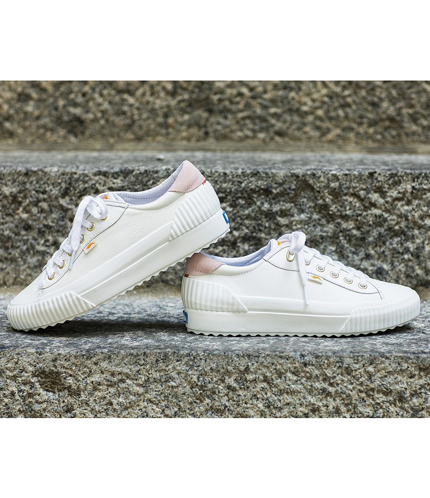 Keds Demi TRX Leather Lace-Up Sneakers