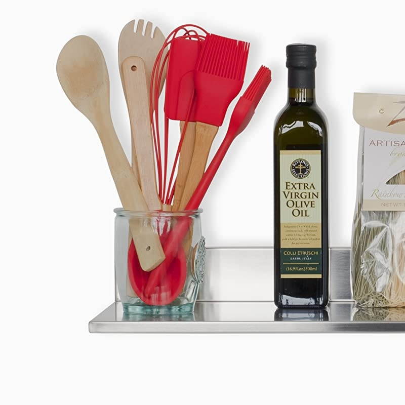 Steel Restaurant Bar Cafe Kitchen Floating Wall Shelf 1575 Inch Premium Quality