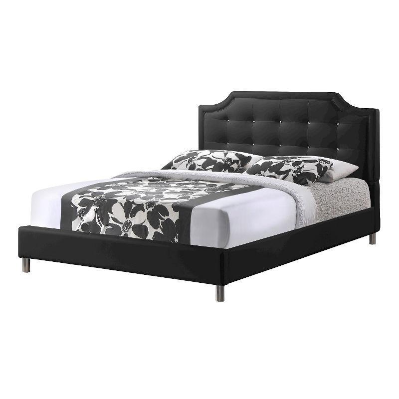 King Adult Bed 91"x28"x8" - Baxton Studio