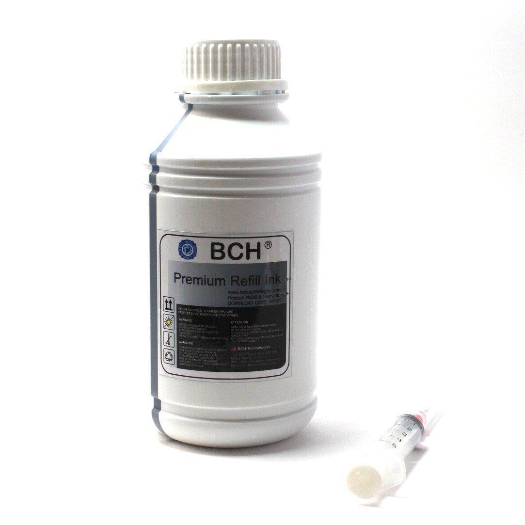 BCH Premium 500 ml (16.9 oz) Black Dye Ink for Epson Printers