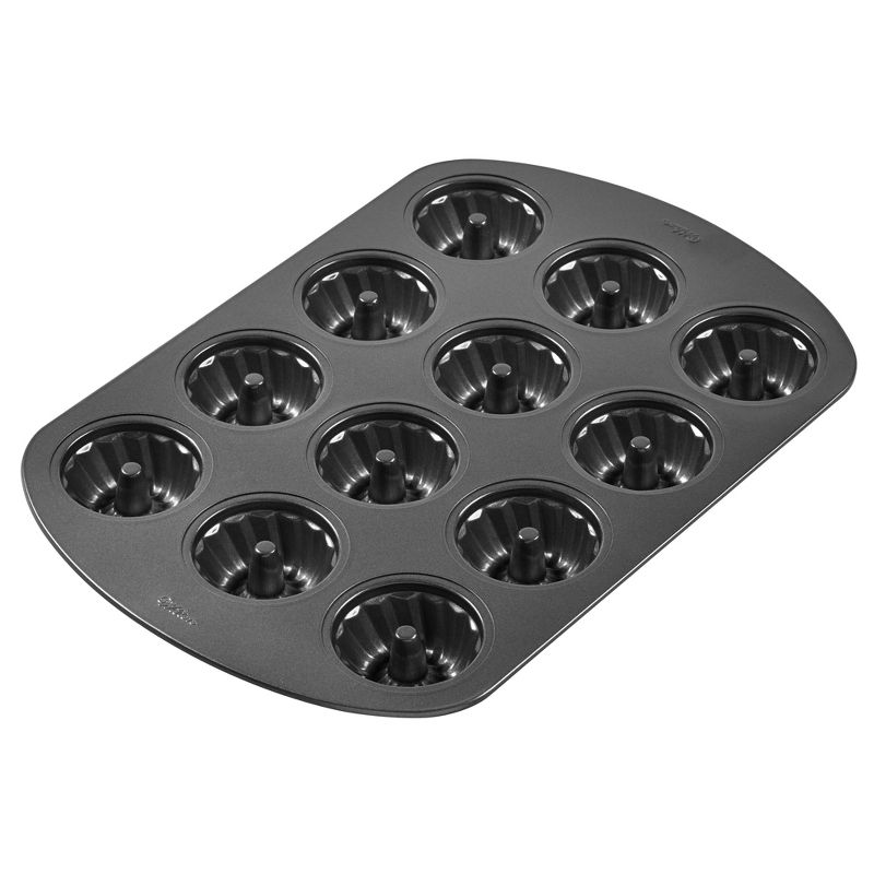 Wilton 12 Cavity Non-Stick Mini Fluted Tube Pan