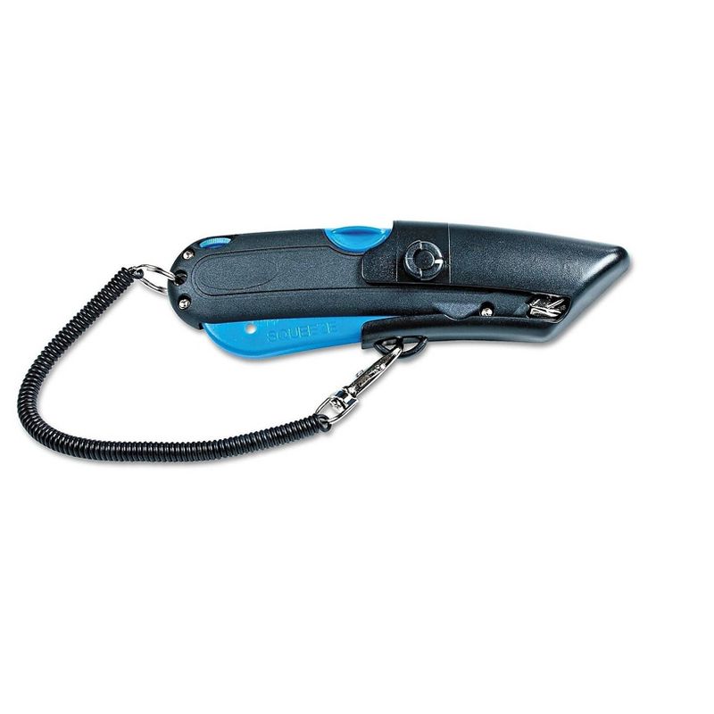 Cosco Box Cutter Knife w/Shielded Blade Black/Blue 091524
