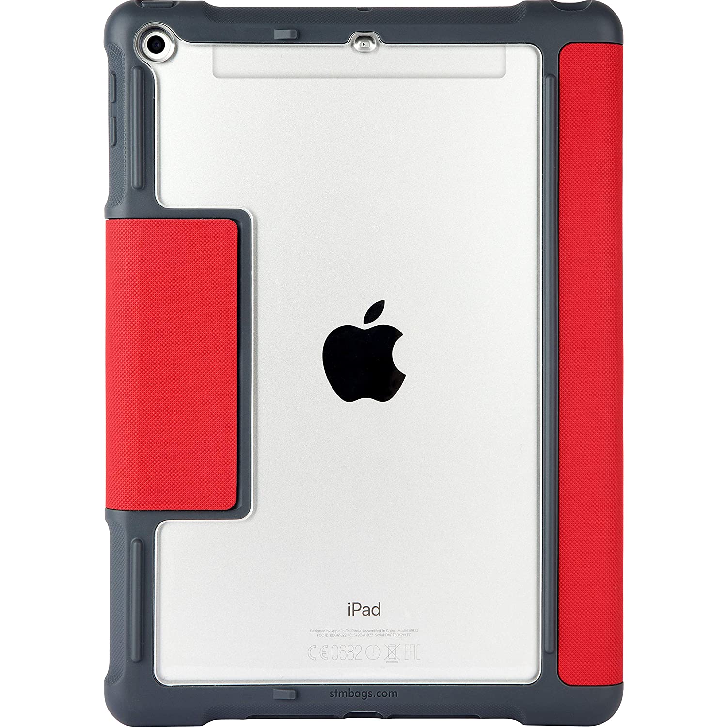 STM Dux, rugged case for Apple iPad 5th/6th Gen / 9.7" - Red (stm-222-160JW-29 )
