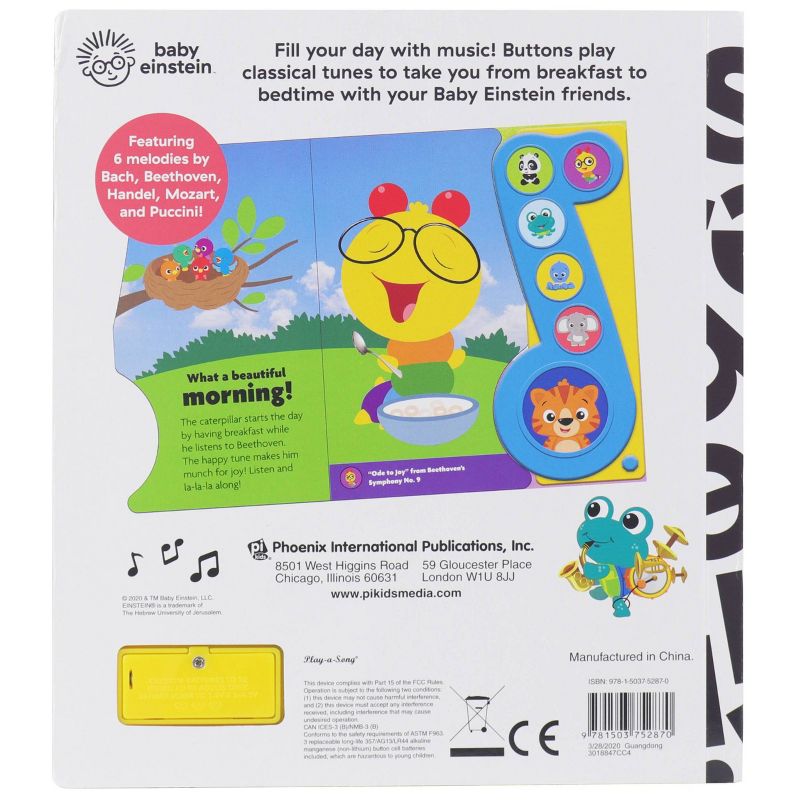 Baby Einstein Music All Day Long Little Music Note Sound (Board Book)