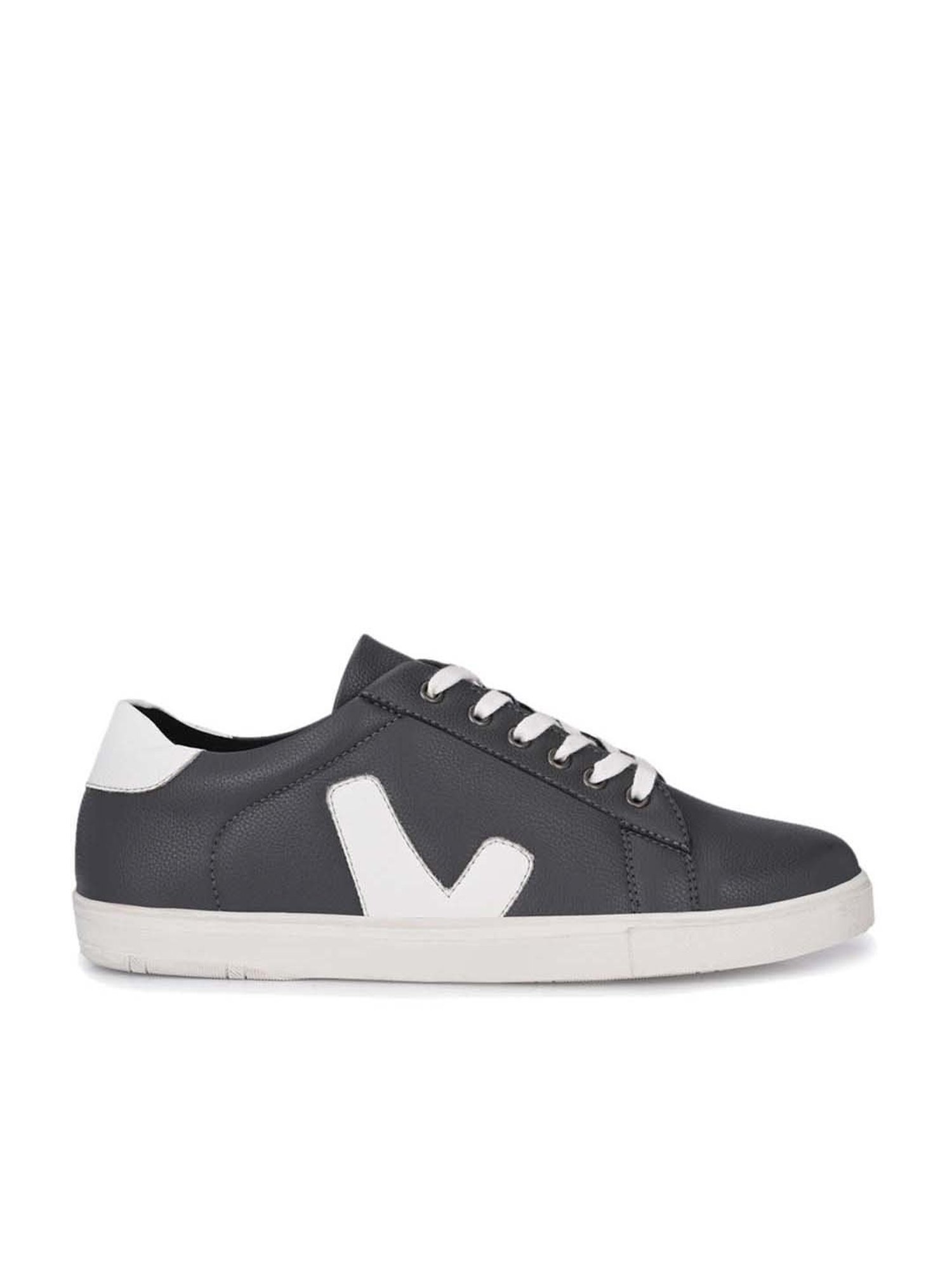 El Paso Men's Grey Casual Sneakers