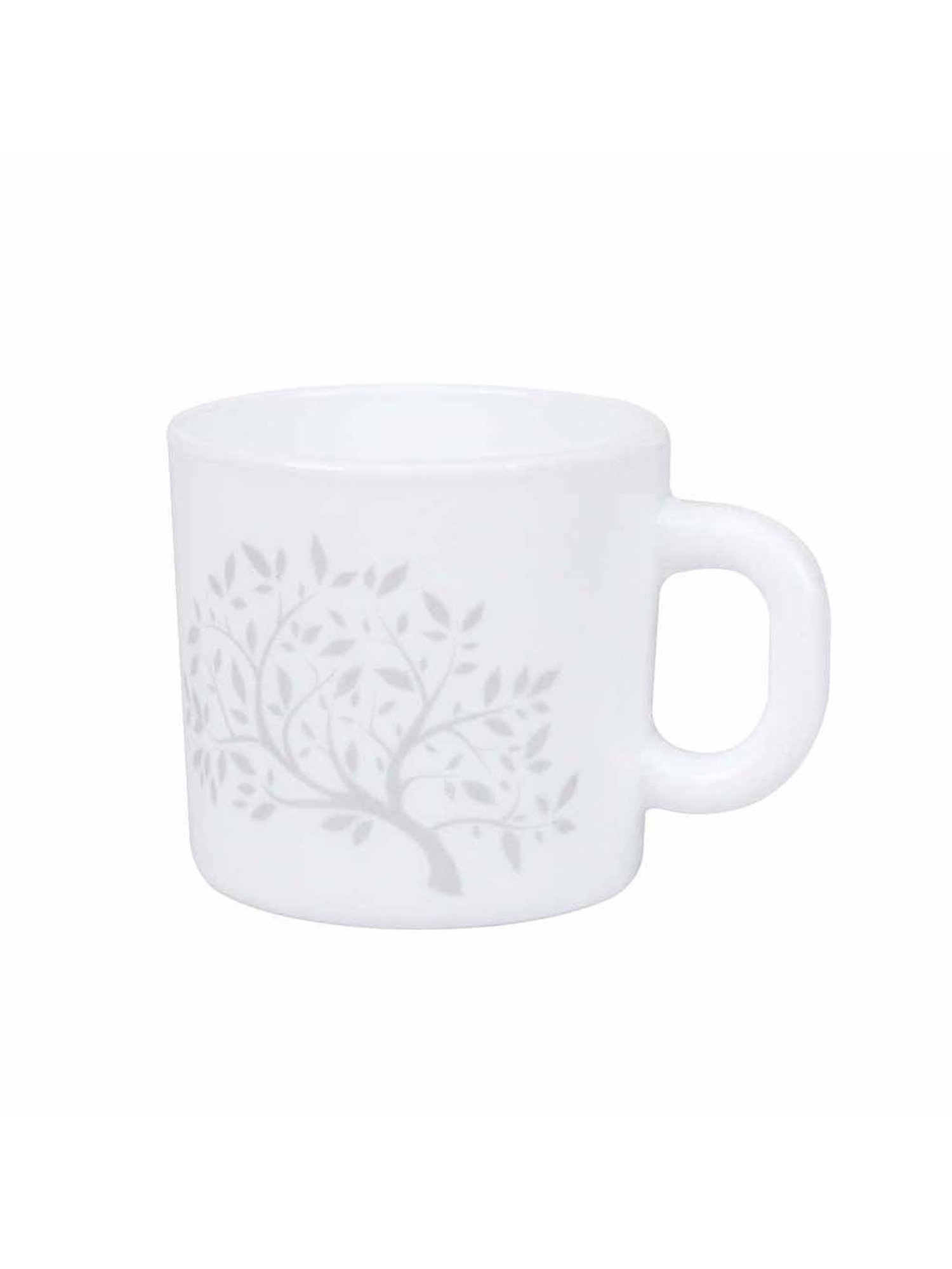 Femora Black Ceramic Coffee Mugs (0.36 L) - Set of 4