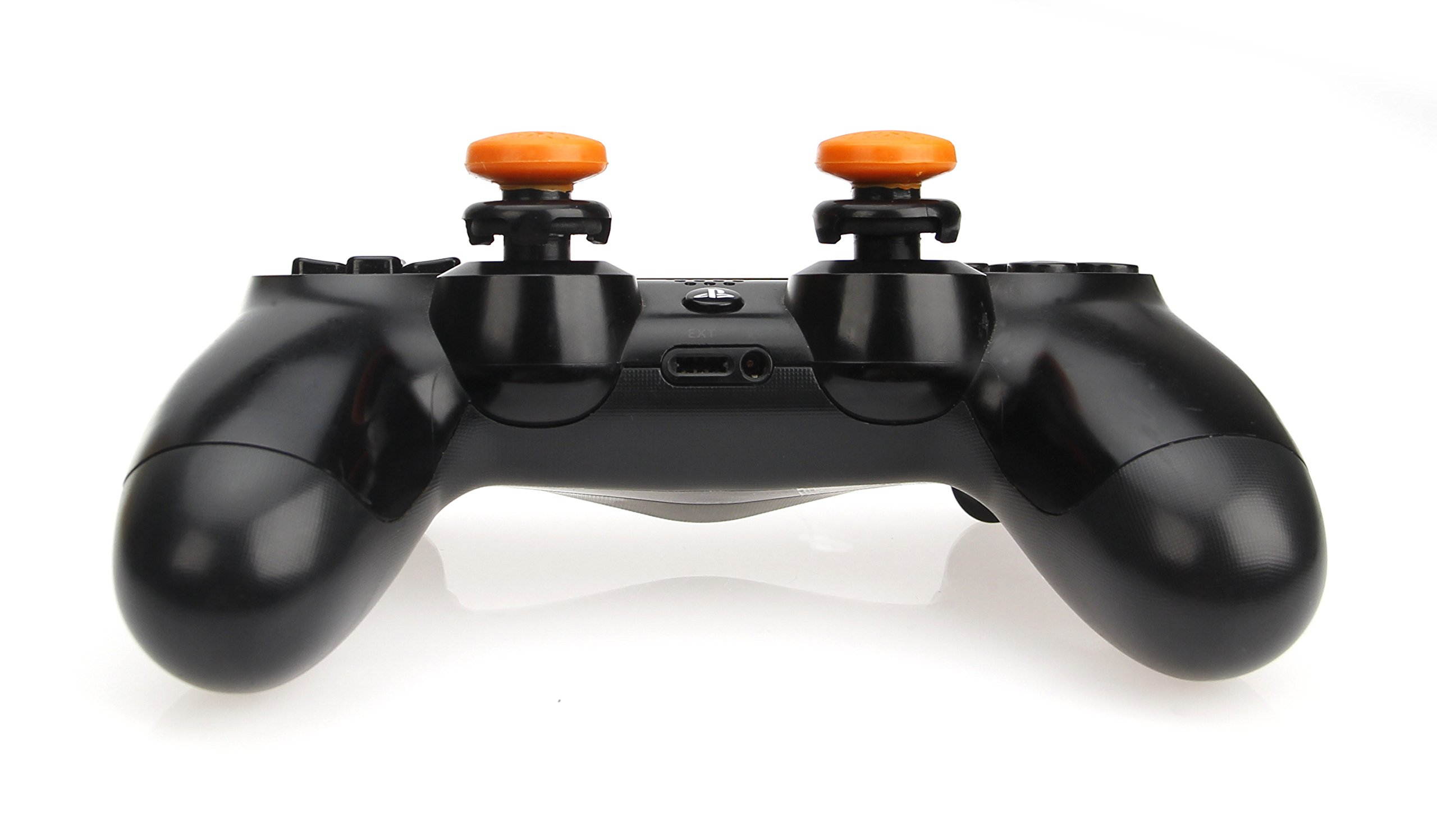 AmazonBasics PlayStation 4 Controller Thumb Grips - 2-Pack, Orange