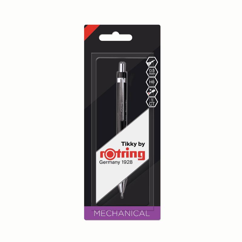 rOtring 1pk Tikky Mechanical Pencil 0.7mm Black