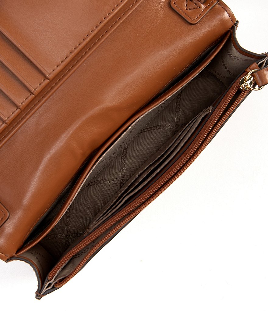 ZAC Zac Posen Belay Iridescent Saddle Crossbody Bag