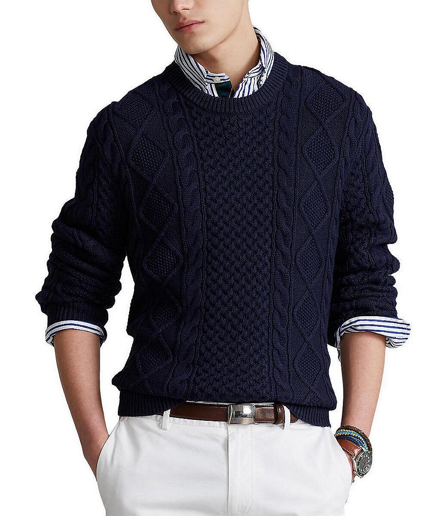 Tommy Bahama Sea Mist Pocket Crew Long-Sleeve Sweatshirt