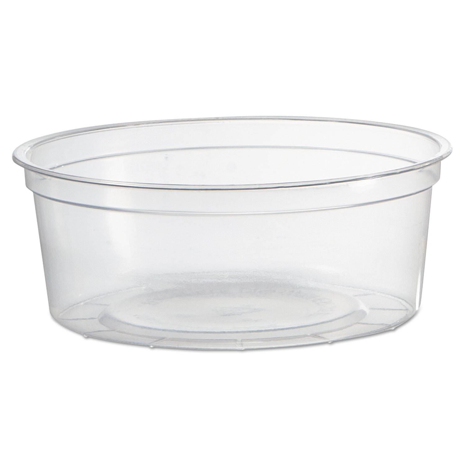Deli Containers, 8 oz, Clear, 50/Pack, 10 Pack/Carton APCTR08