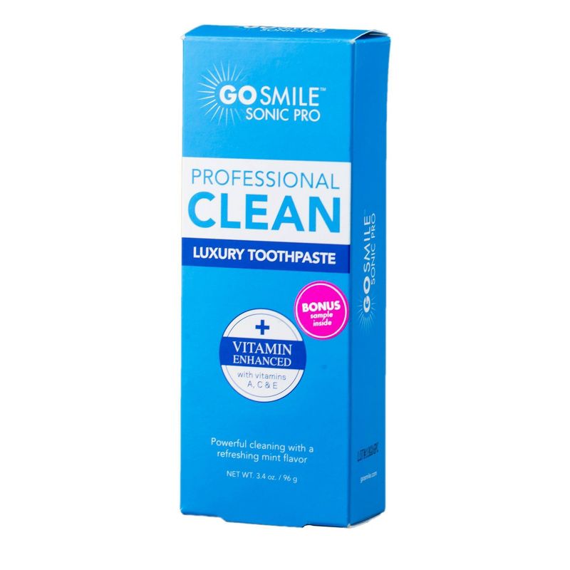 GO SMiLE Luxury Mint with Vitamins A C & E Toothpaste  - 3.4oz