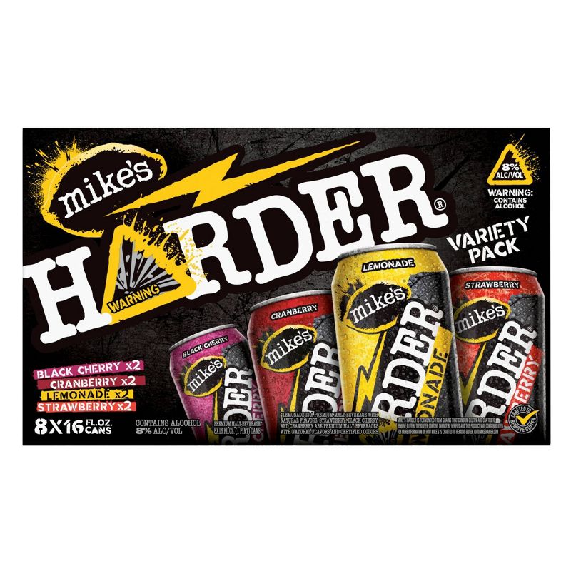 Mike's Harder Variety Pack - 8pk/16 fl oz Cans