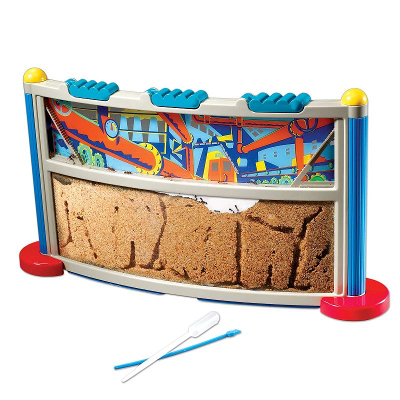 Educational Insights GeoSafari Ant Factory, Ant Habitat, Certificate for Mail In Ants Included, STEM Learning, Ages 5+