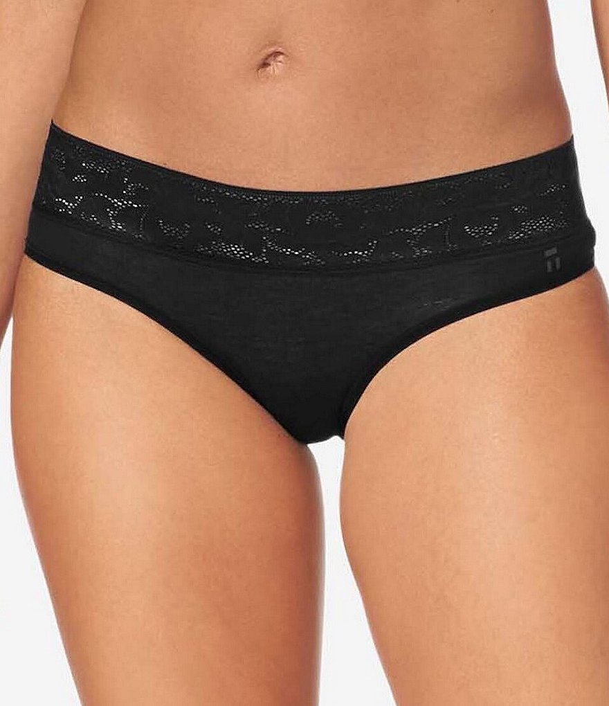 Tommy John Lace Waist Cheeky Second Skin Brief Panty