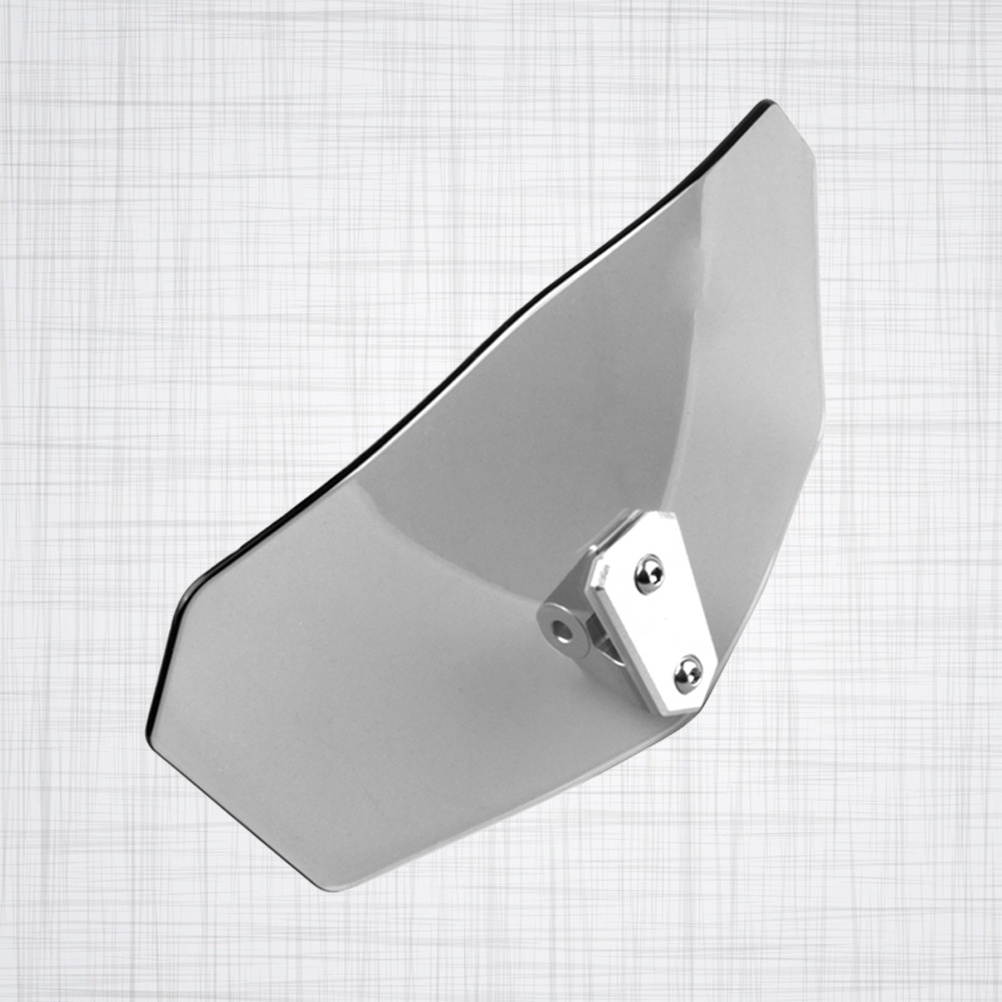 Adjustable Clip On Windshield Extension Spoiler Wind Deflector Windscreen Protector for Motorcycle