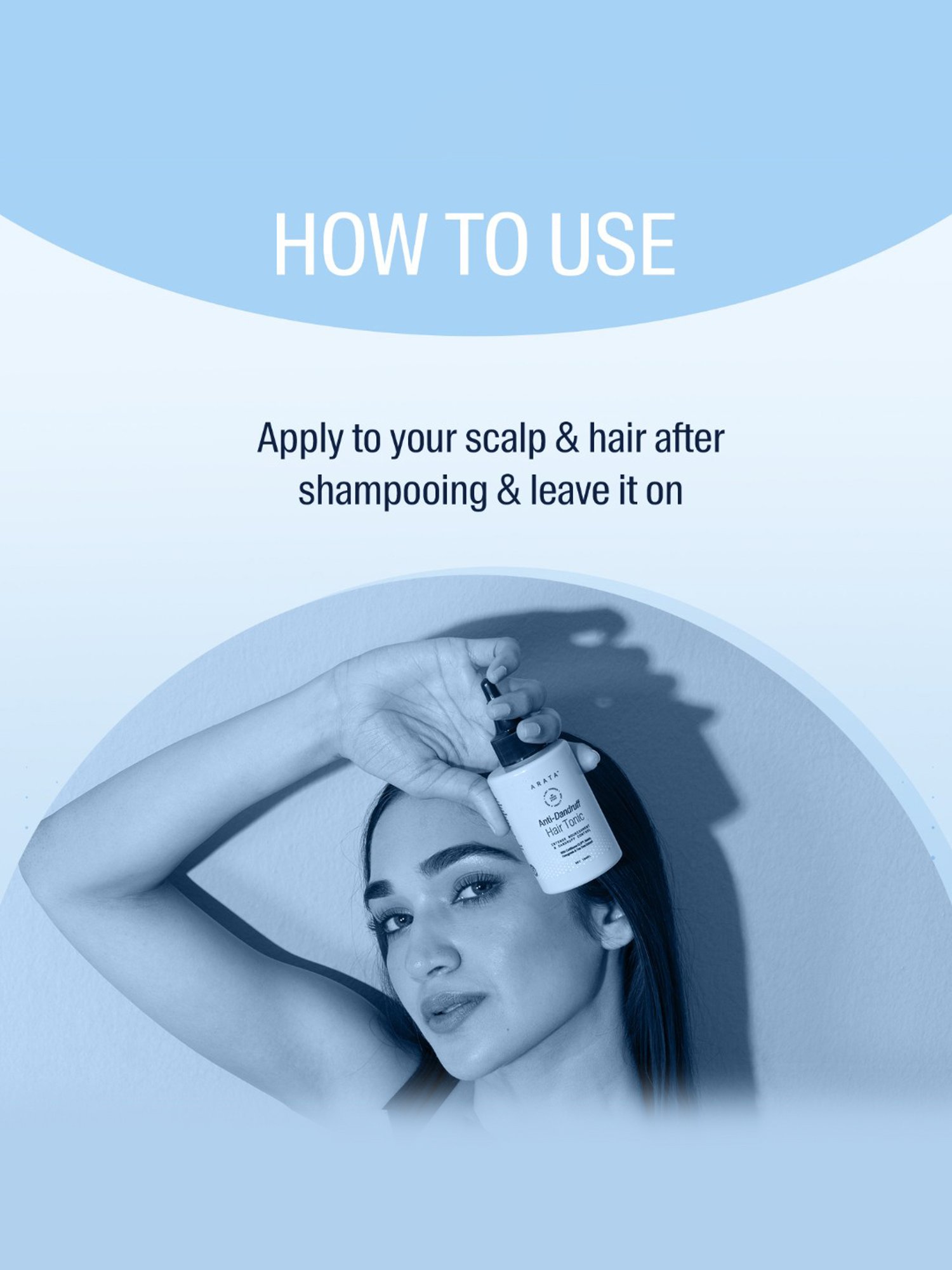 Arata Anti-Dandruff Hair Tonic - 100 ml