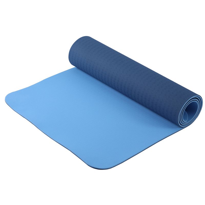 Flexnest Anti-Tear Non-Slip Performance TPE Material 6mm Yoga Mat (Orange)
