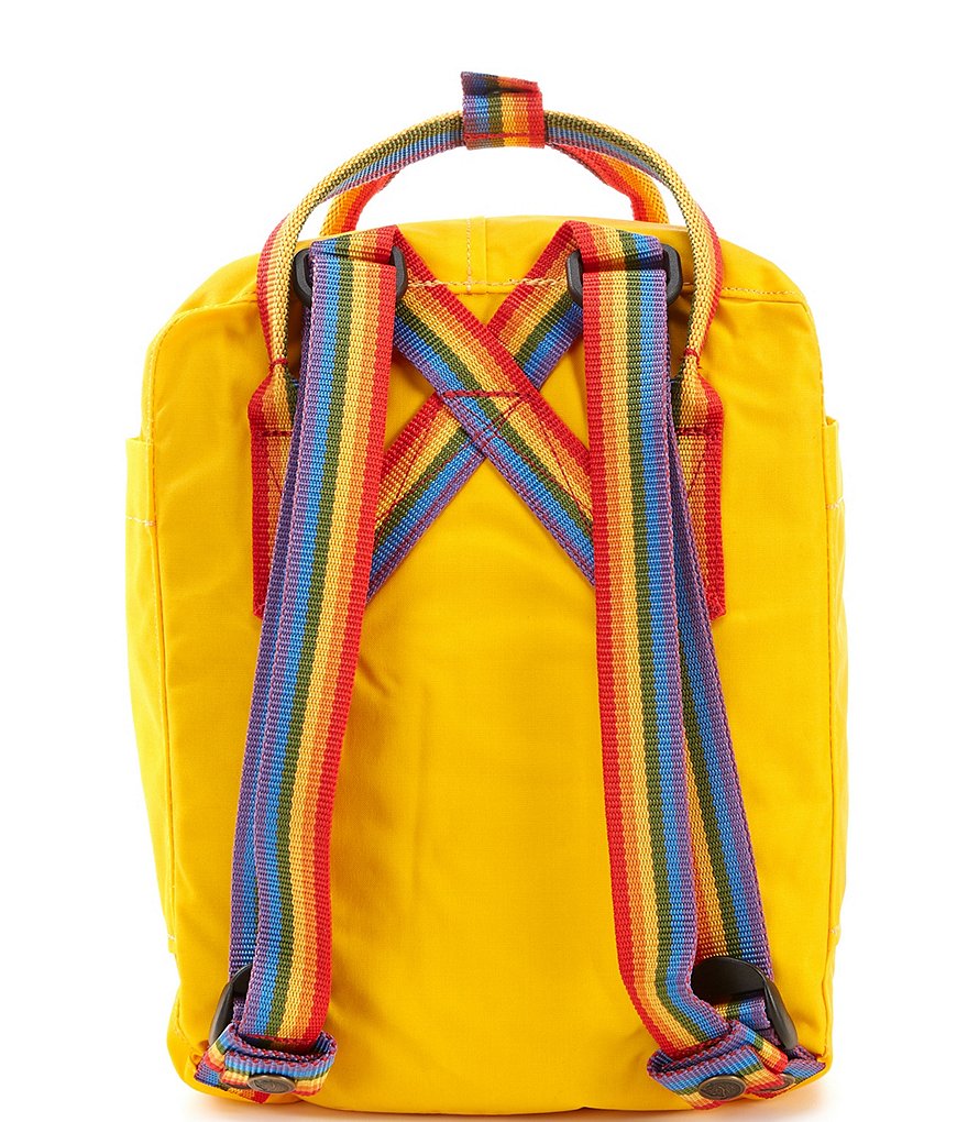 Fjallraven Mini Kanken Rainbow Handle Mini Backpack