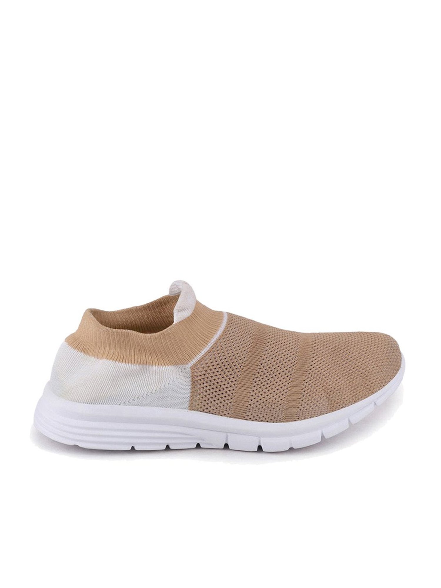 Fausto Women's Beige Walking Shoes