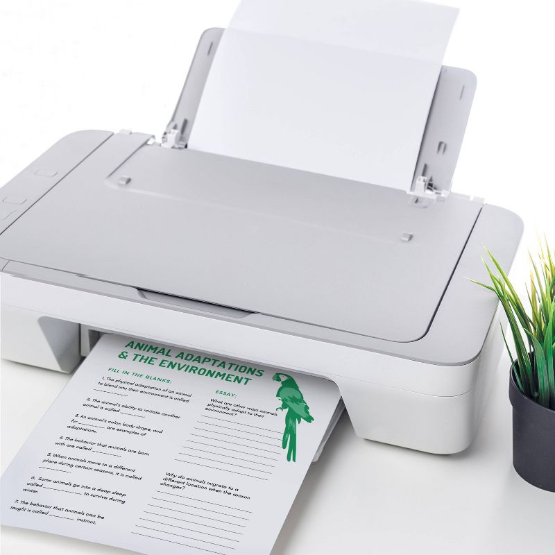 8pk 500 Sheets/Pack 20lb Sustainable Multipurpose Paper 8.5"x11" - Elementree
