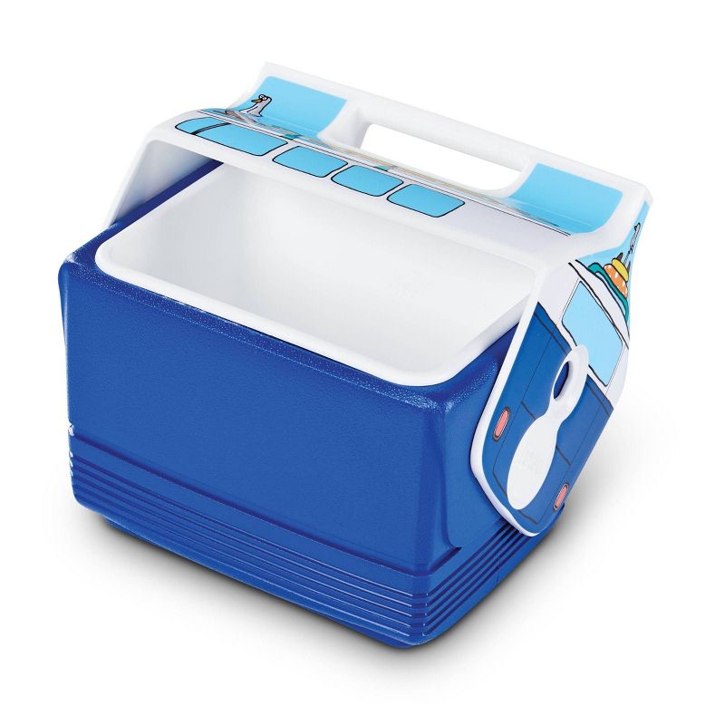 Igloo Playmate Mini Volkswagen VW Van Blue 4qt Portable Cooler