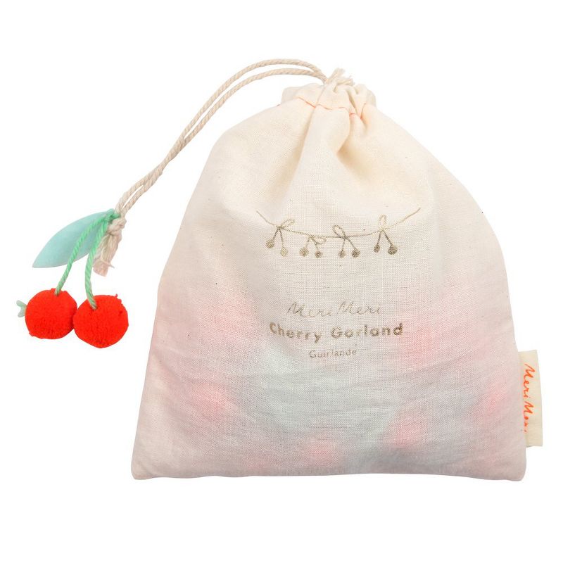 Meri Meri - Cherry Garland - Party Decorations and Accessories - 1ct