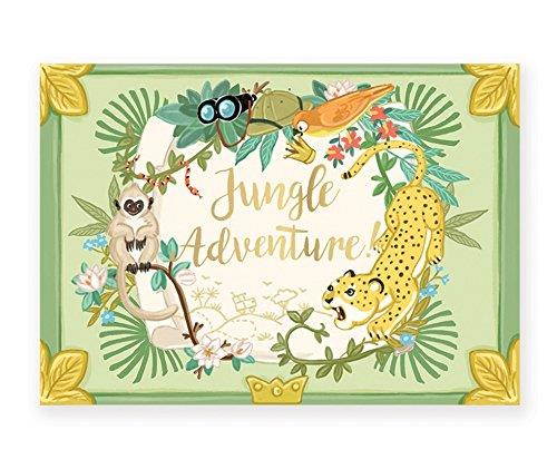 My Design Co.Music Box Card 3D Pop Out, 6 x 4.75-Inches, Jungle Adventure