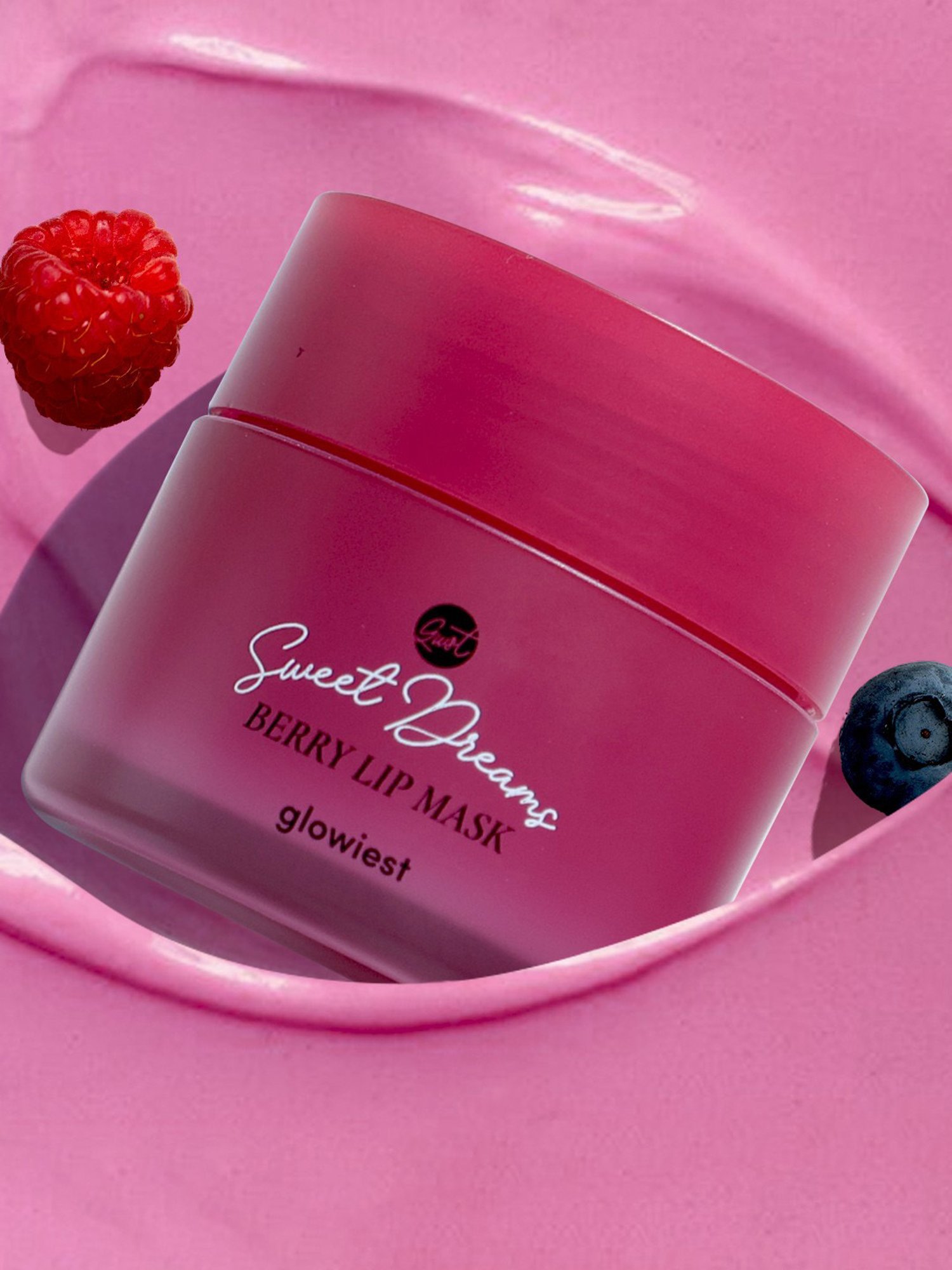 Glowiest Sweet Dreams Berry Lip Mask - 20 gm