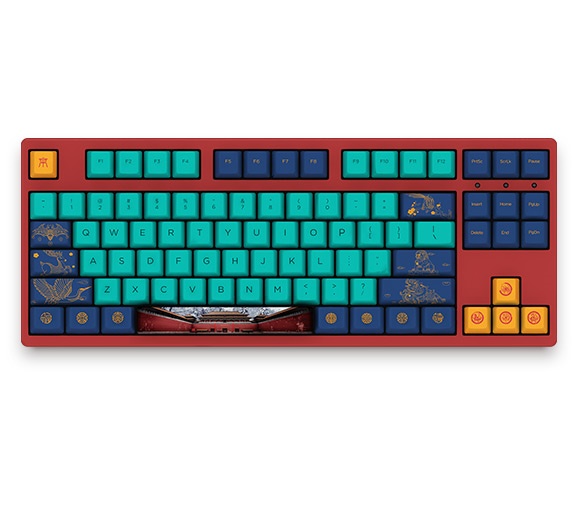 Akko 3108V2 Sailor Moon Gaming Mechanical Keyboard Pink Switch Double Shot Dye Sub PBT Keycaps NKRO Detachable USB Type-C Pink Cat Paw