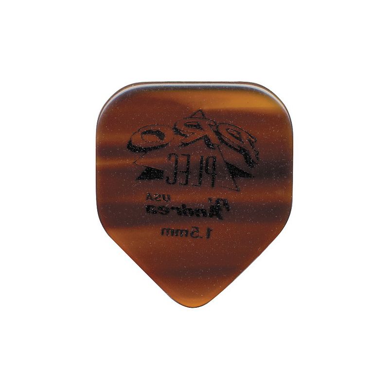 D'Andrea Pro Plec Small Pointed Square Guitar Picks - One Dozen Shell 1.5 mm