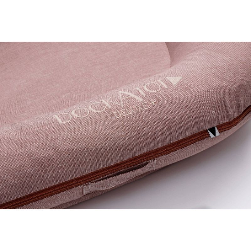 DockATot Deluxe+ Dock - Ginger Chambray