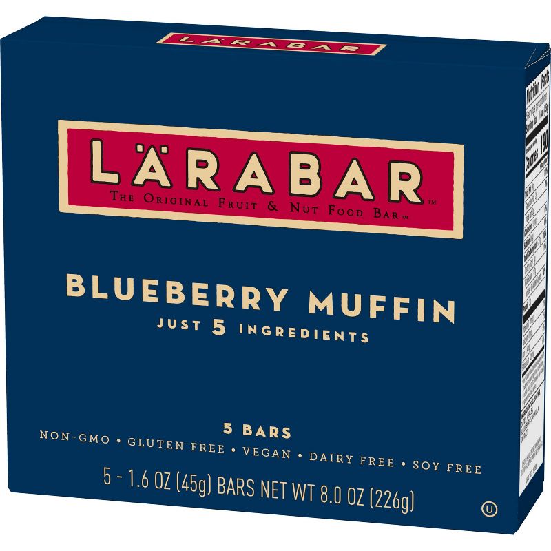 Larabar Blueberry Muffin Fruit And Nut Bar - 5ct