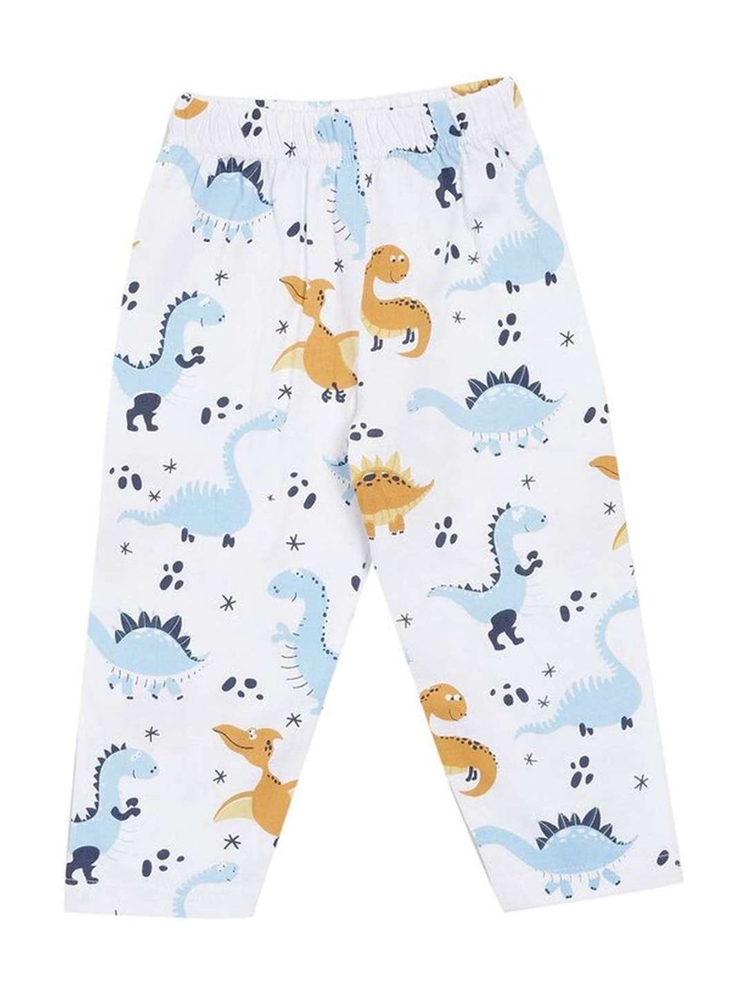 The Mom Store Boys Multicolor Cotton Printed Full Sleeves Shirt Set