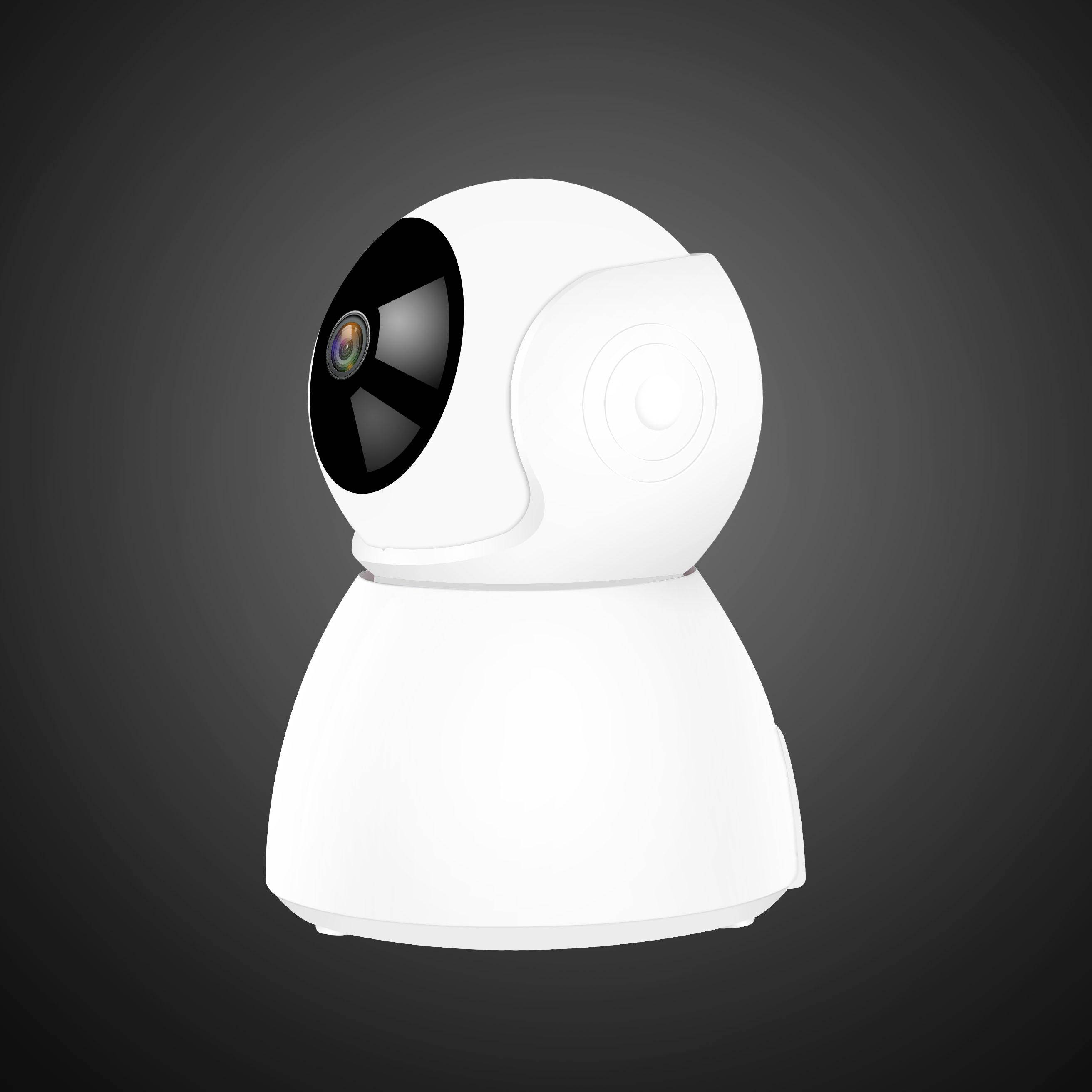 WiFi 1080P 180&deg;IR Camera Two Way Audio Intercom Cloud Storage Remote Monitoring V-102R(W)