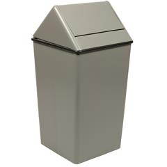 Slate Slate Wastewatcher Swingtop TrashCan