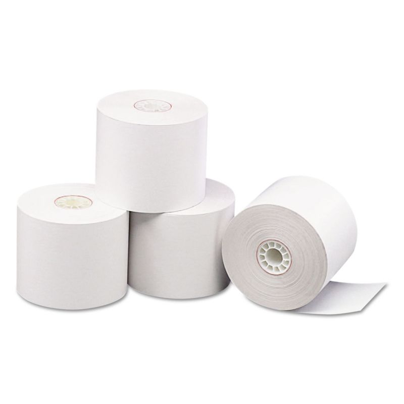 Iconex Direct Thermal Printing Paper Rolls 0.45 Core 2.31 x 209 ft White 90781286
