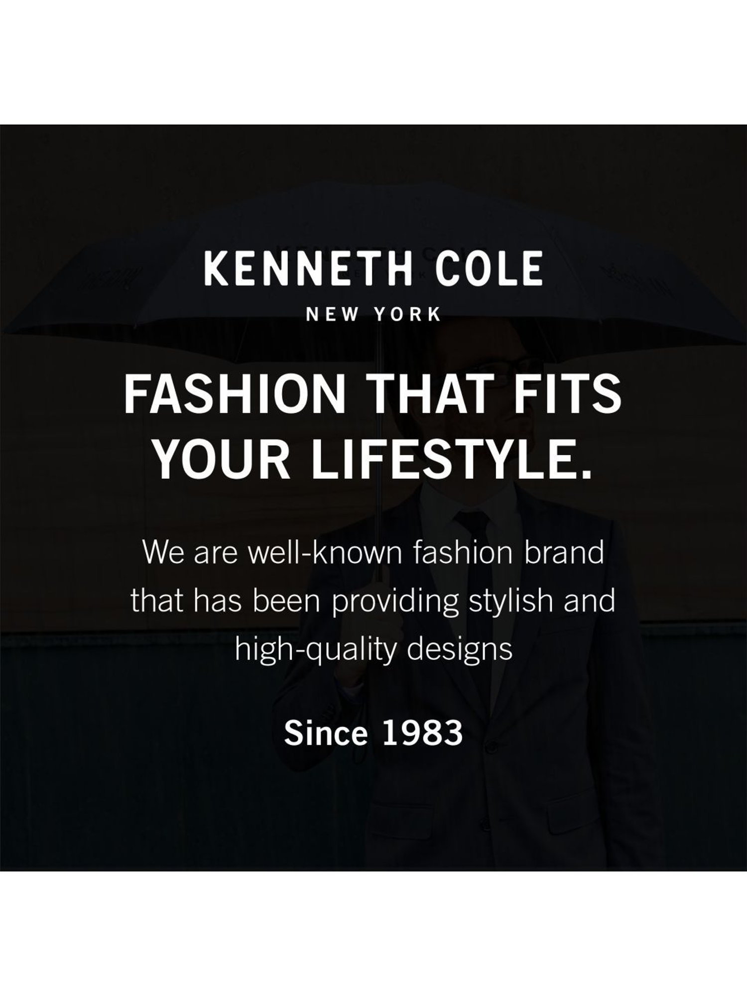 Kenneth Cole New York Mini 3 Fold UV Protection Red Umbrella