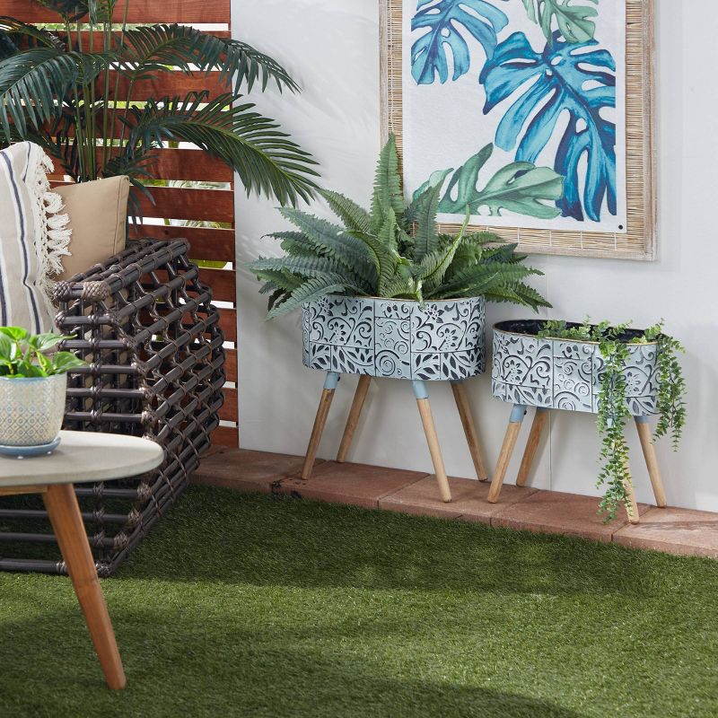 Sunnydaze Outdoor Solar Powered Water Pump and Panel Kit with Battery Pack and LED Light - 65 GPH - 78"