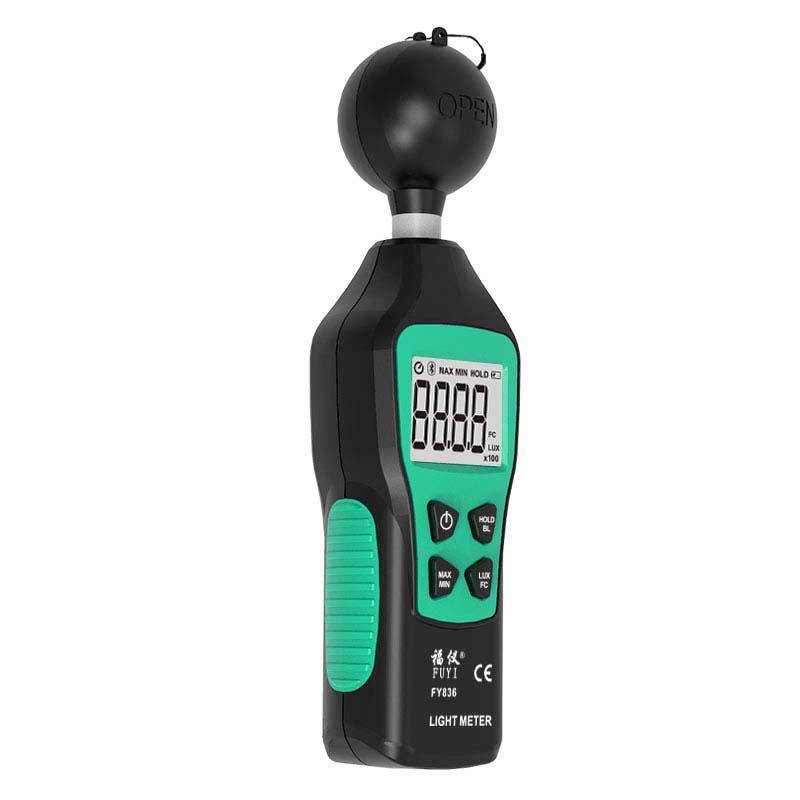 Digital Light Meter 200,000 Portable Mini LUX Fotometro Spectrometer Lux Meter Luxometer Luminance Illumination Meter