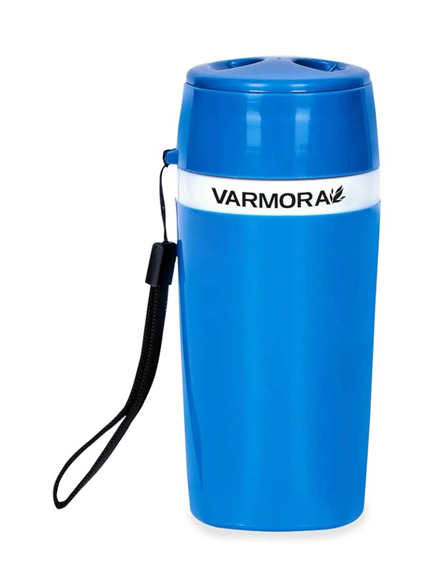 Varmora Aqua Blue Stainless Steel Travel Water Bottle- 300 ml