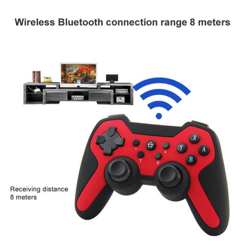 Brightup Wireless Controller for Nintendo Switch - Wireless Controller for Switch Pro Controller with Dualshock Compatible with PS3 PC iOS13.0 and Android Supports Gyro Axis Turbo and Dual Vibration