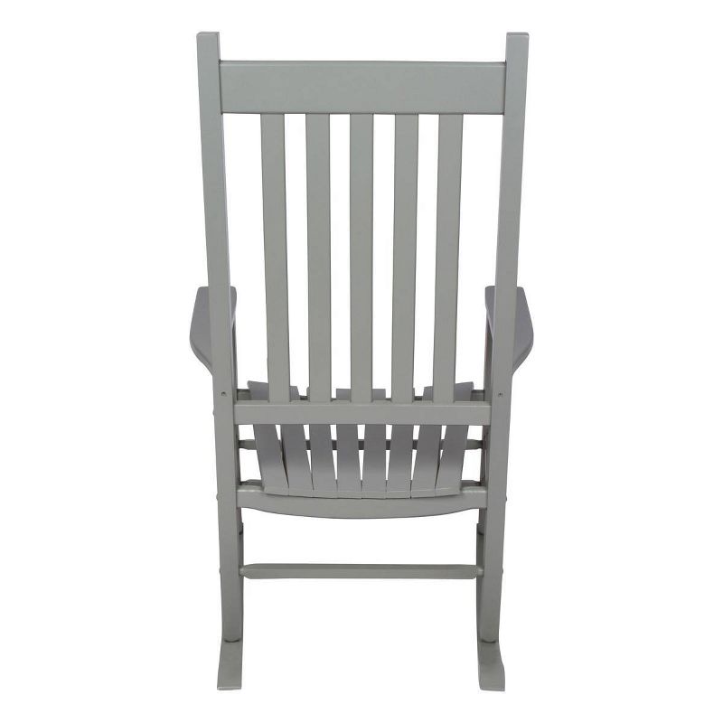 Vermont Hardwood Porch Rocker - Storm Gray - Shine Company Inc.