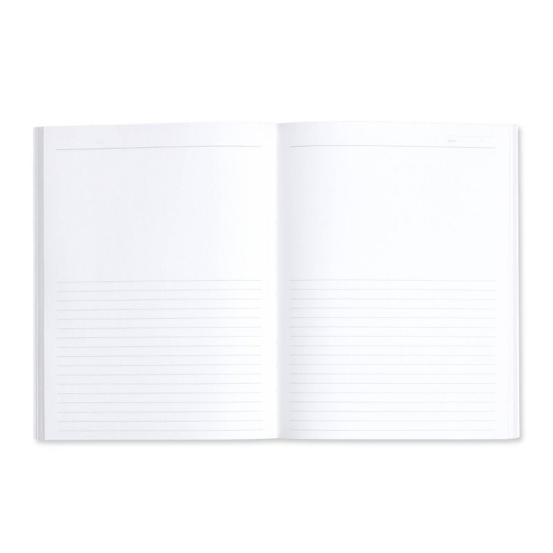 Special Lined Weave Patterned Composition Notebook Blue - West Emory