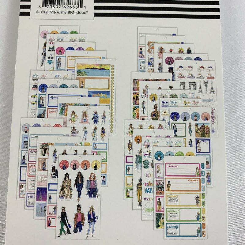 The Happy Planner Rongrong Going Places Mini Sticker Book Pack Of 544 Mambi