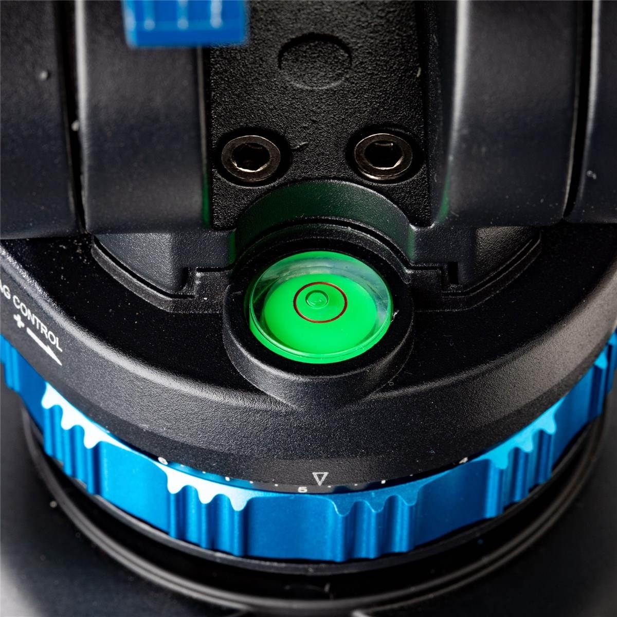 Benro KH25P Video Tripod with Head, 11lb Payload, Continuous Pan Drag, Anti-Rotation Camera Plate (KH26P)