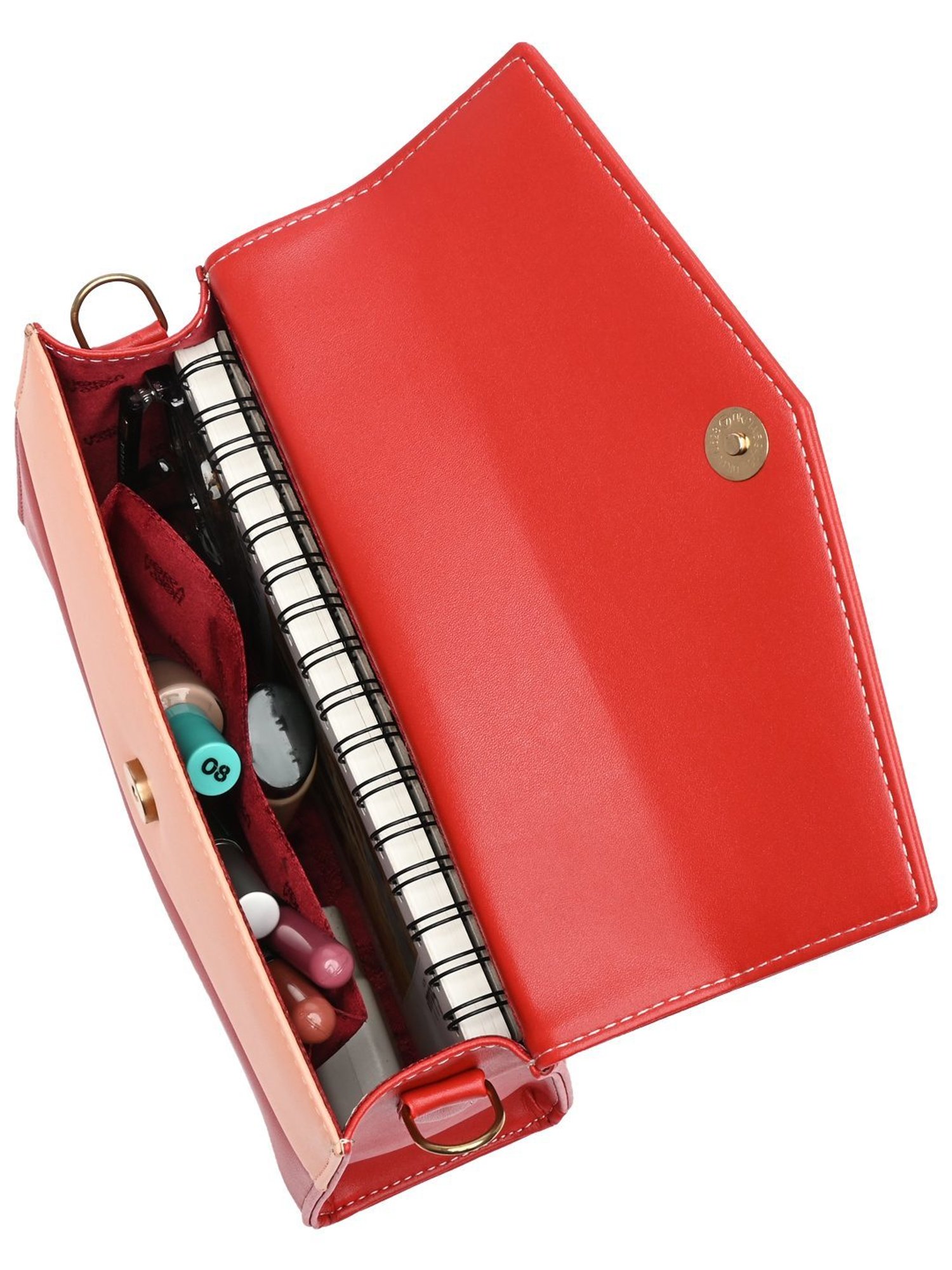 Favore Tan Solid Medium Satchels